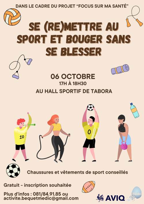 Se (re)mettre au sport et bouger sans se blesser