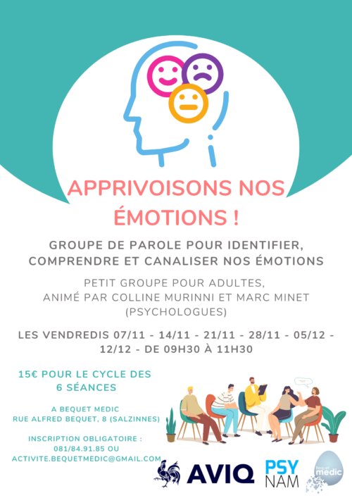 Apprivoisons nos émotions!